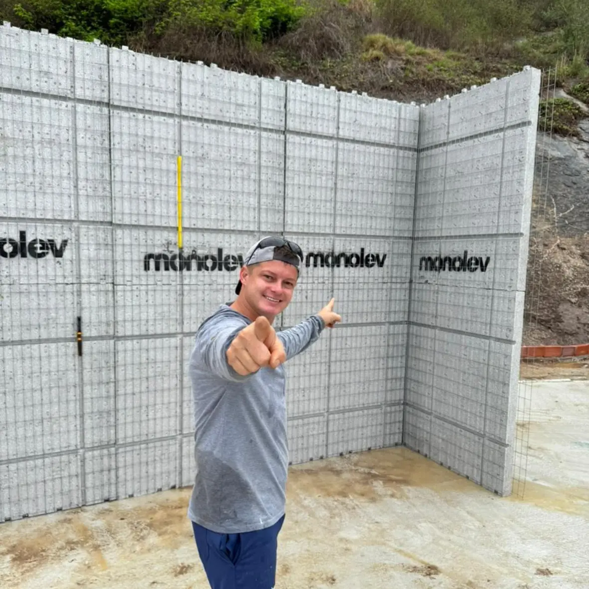 Aluno do treinamento MONOLEV
