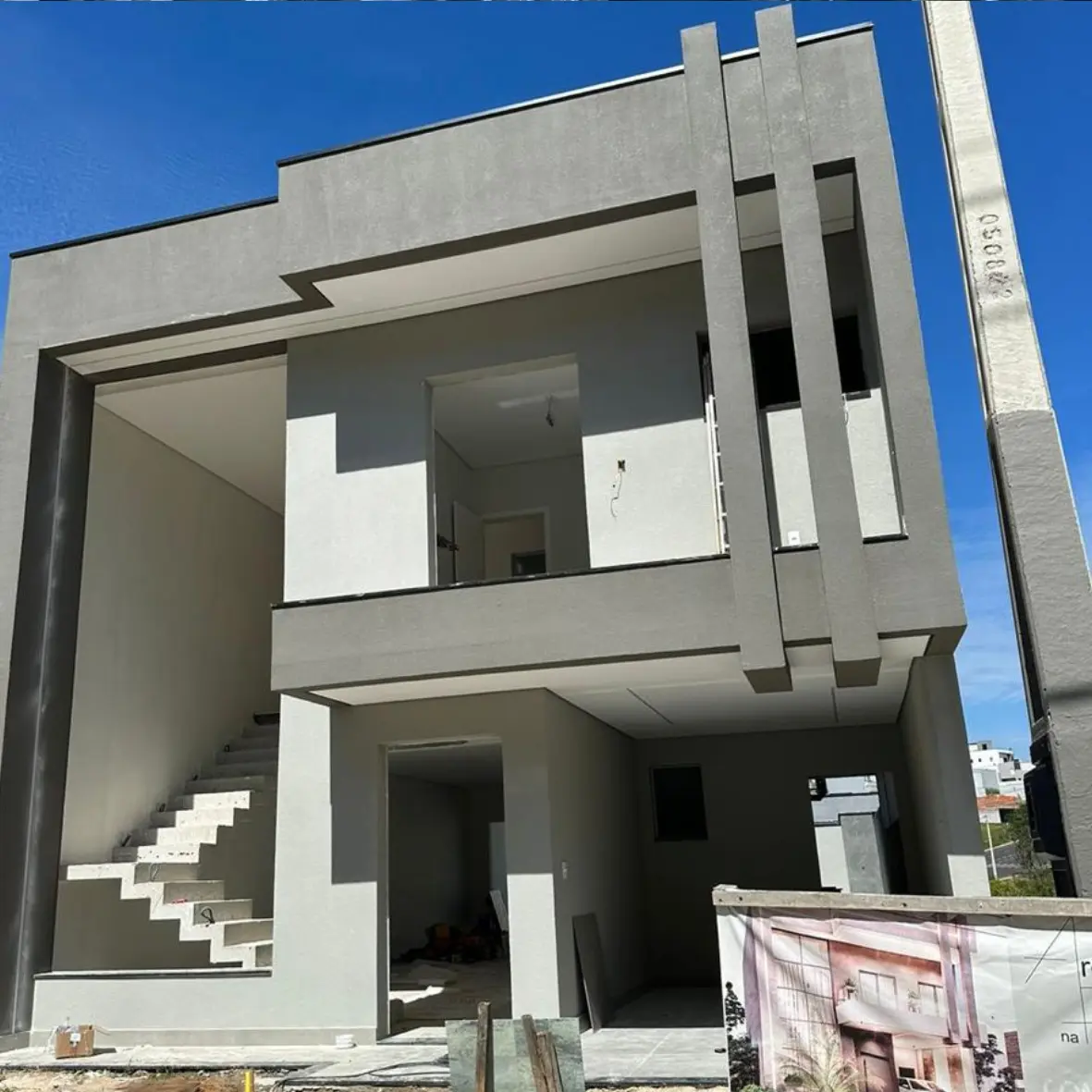 Casa de alto padrão construída com o Sistema MONOLEV